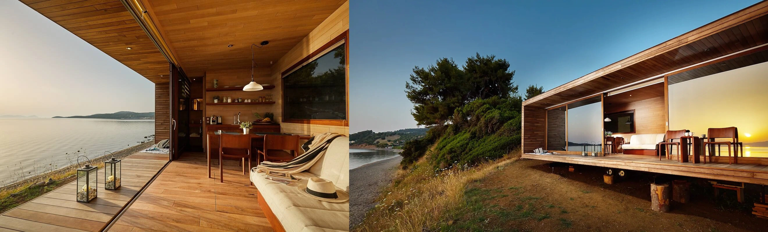 Airbnb wyjatkowe lokalizacje - Grecja, domek na plaży