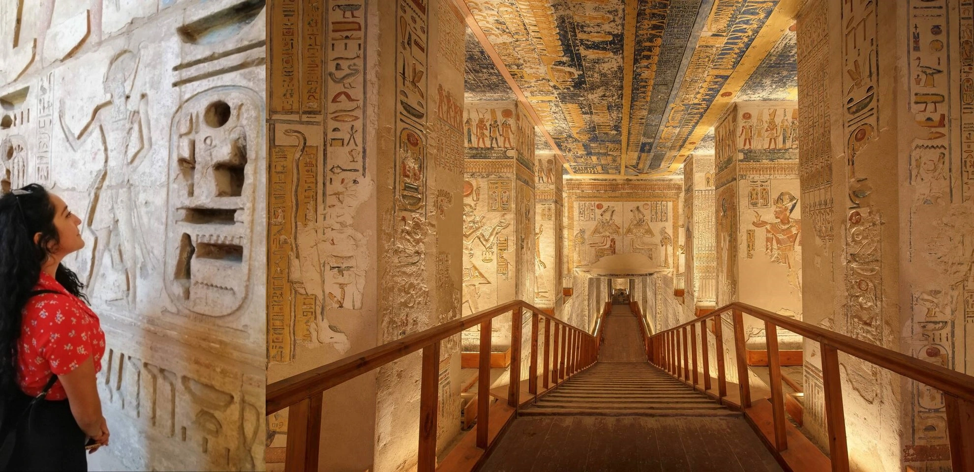 Airbnb wyjatkowe atrakcje - zwiedzanie grobowców faraonów, Egipt