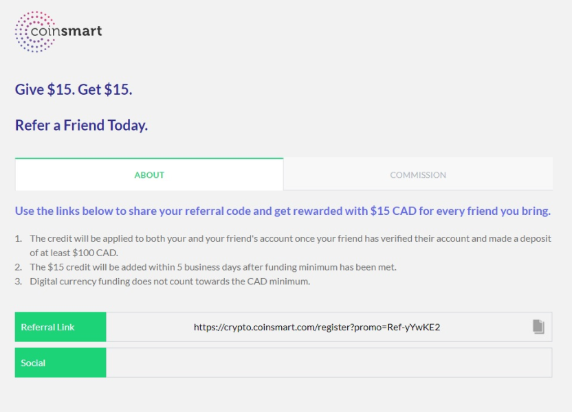 Program poleceń CoinSmart