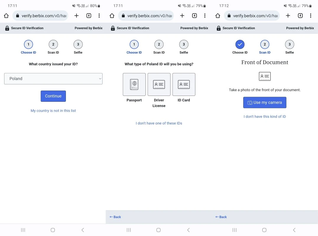 Potwierdzenie tożsamości w Lofty