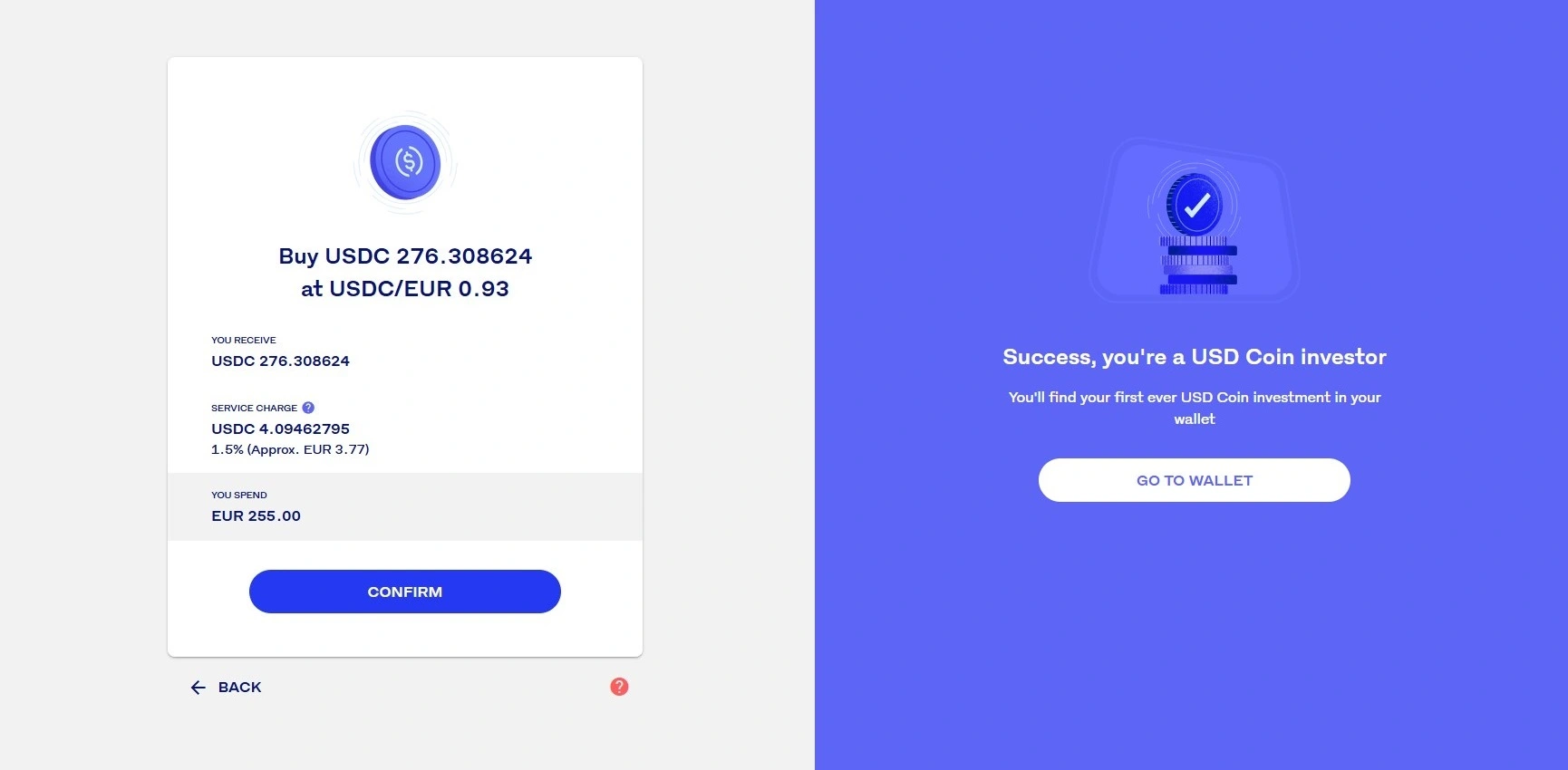 Pierwszy zakup w Luno