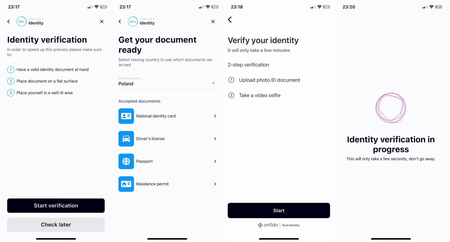 Weryfikacja tożsamości w Rayn