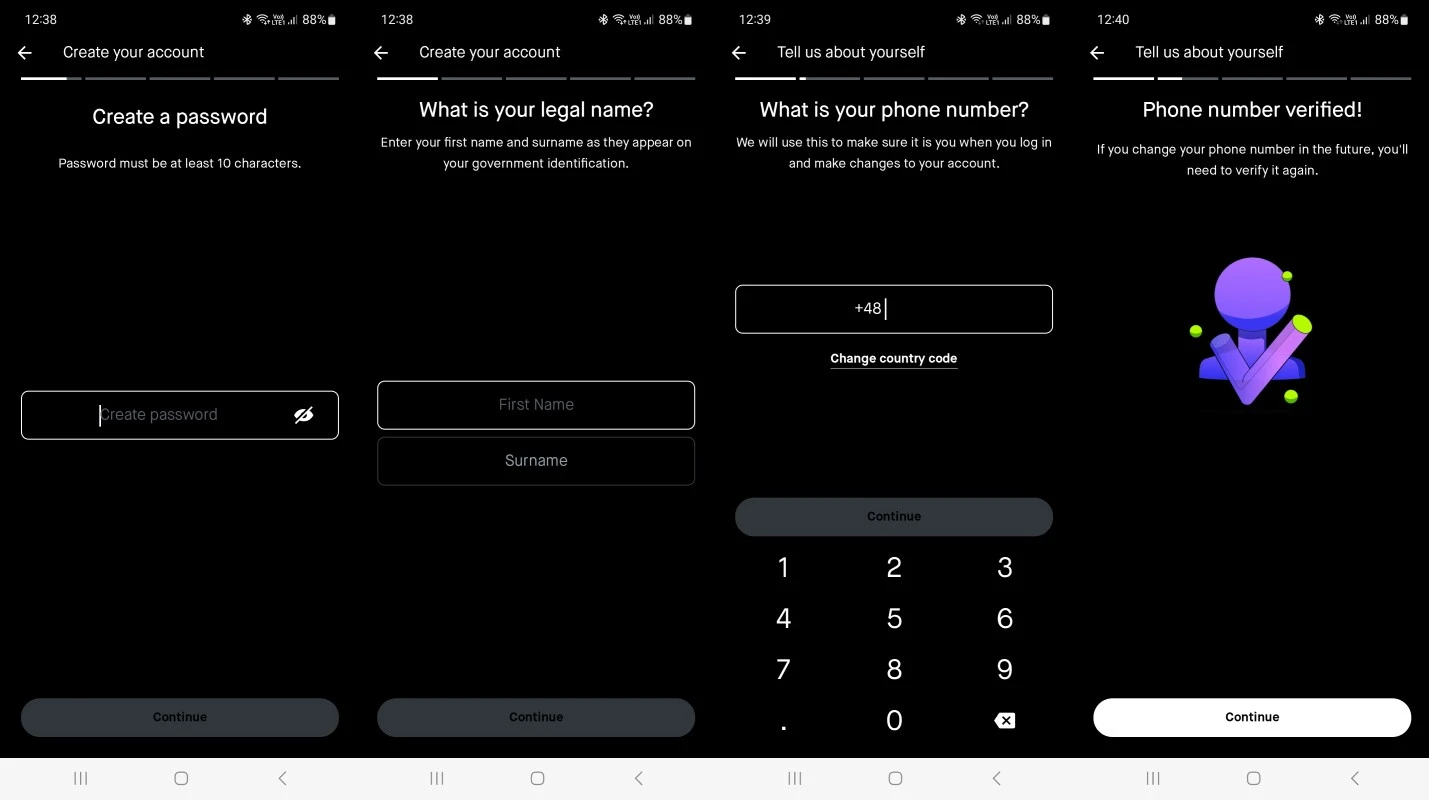 Robinhood registration